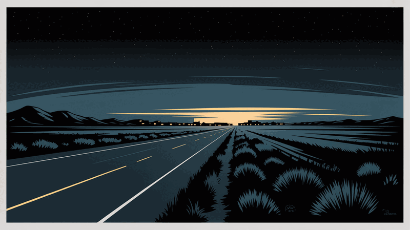 Illustration of the Twin Falls area, southern Idaho