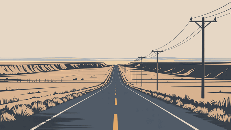 Illustration of the Twin Falls area, southern Idaho